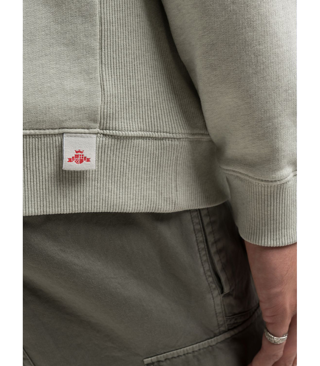 レタリングプリントスウェットシャツ 詳細画像 ライトミントメランジ 6